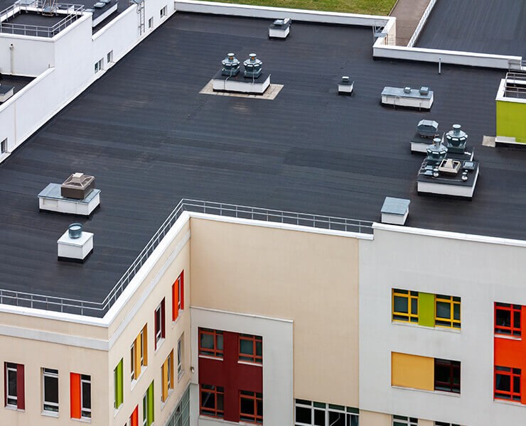 commercial roofing system in spokane